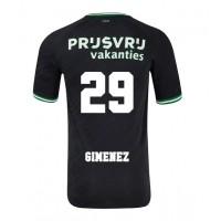 Dres Feyenoord Santiago Gimenez #29 Preč 2024-25 Krátky Rukáv